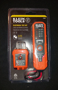 Genuine Klein Tools Electrical Test Kit - Voltage and GCFI Tester - P/N ET40VP