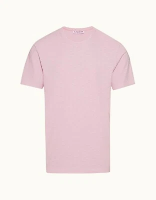 Camiseta ORLEBAR MARRÓN NICOLAS GD Caracola Rosa Calce Relajado XL $125 Foto 1 de 4