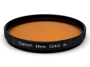 Canon Filtre Correcteur CCA12 2x Filtre 58mm Circulaire Filetage de Filtre M58 - Photo 1 sur 1