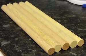 pasador de madera pasador varillas para pasteles paquete de pasador de madera 300 mm de longitud - Imagen 1 de 1
