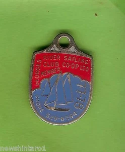 #D242.  1977-78  GEORGES  RIVER   SAILING   CLUB  MEMBER  BADGE  #168 - Picture 1 of 1
