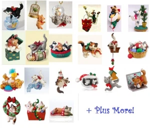Hallmark Christmas Ornament MISCHIEVOUS KITTENS Various With Box - You Choose - Picture 1 of 26