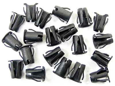 FORD Barrel Clips- Fits 5/32" Hole- 1/8" Stud- Emblem Trim etc- 20 clips- #018 - Image 1 of 4
