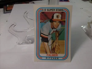 1976 Kellogg's 3-D Super Stars #37 - Jim Palmer - Baltimore Orioles 76-025 - Foto 1 di 2
