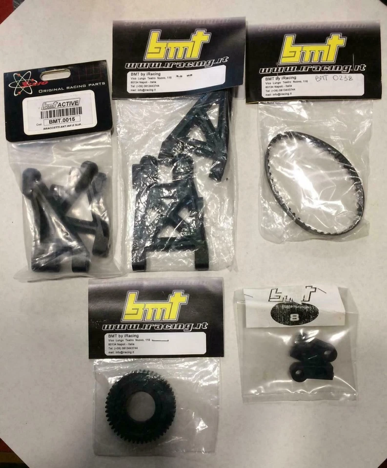 BMT Rally Game 1/8 - Stock Pezzi di ricambio vari nuovi GT 016 011 - Immagine 1 di 1