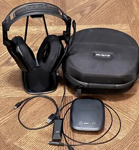 Astro A50 Gaming Headset & MixAmp TXD Base With Stand Case Dongle Cables Used - Picture 1 of 19