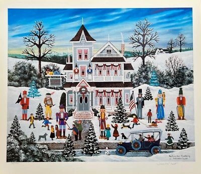 Jane Wooster Scott NUTCRACKER FANTASY Hand Signed Limited Edition Lithograph Art - Image 1 of 3
