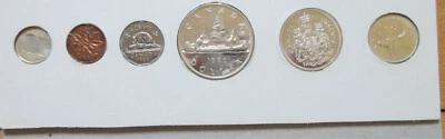 1960 Canada Silver PL YEAR Set. UNC COINS (RJ) - Image 1 of 4