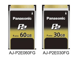 New Version Panasonic F Series 30GB 60GB P2 Memory Card AJ-P2E030FG AJ-P2E060FG - Picture 1 of 9