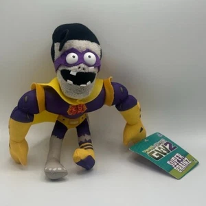 NWT Plants vs Zombies GW2 - Super Brainz PVZ Zombie Plush Toy Stuffed AUTHENTIC - Picture 1 of 2