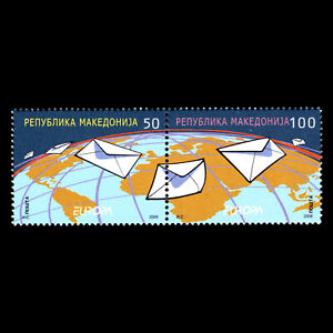Macedonia 2008 - EUROPA Stamps - Writing Letters - Sc 434 MNH