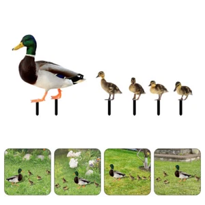 Sturdy Lifelike Duck Adornment Garden Ornament for Lawn Decor Outdoor Use - Picture 1 of 12