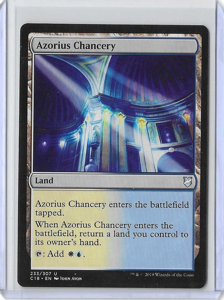 MTG Azorius Chancery Commander 2018 (C18) Uncommon Magic Card #233/307 Unplayed - Image 1 of 1