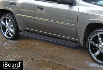 Barras Nerf de acero iBoard aptas para Chevy Trailblazer 02-09 (02-06 GMC Envoy) Foto 1 de 4