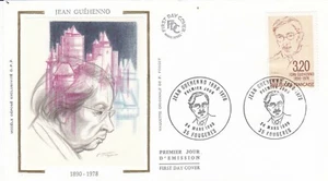FRANCE 1990 FDC JEAN GUEHENNO YT 2641 - Imagen 1 de 1