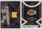 2022 Panini Select Selective Swatches Purple Prizm /99 Russell Westbrook #Ss-Rw
