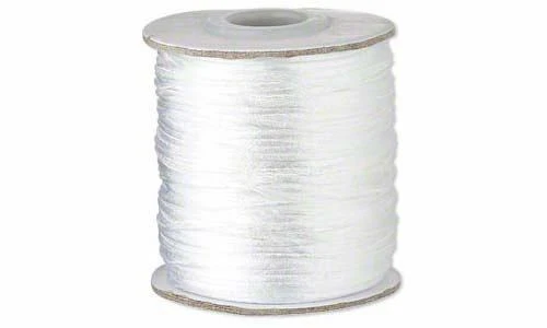 Cuerda de nailon de 1 mm Shamballa macramé Kumihimo recorte cuerda abigarrada 229 pies Foto 1 de 1