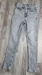 Gap Womens Size 0 / 25 Pockets True Skinny Denim Grey Jeans - Picture 1 of 13