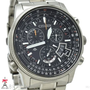 Citizen Men's Promaster Sky Chronograph Eco Drive Radio BY0080-57E H610-T018670 - Picture 1 of 10