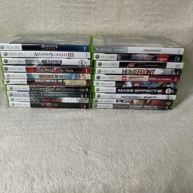 Xbox 360 Lot of 20 Games All CIB - Forza LEGO Need For Speed Assassins Creed