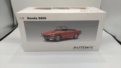 AUTOart HONDA S800 Escala tamaño 1/18 ROJO Caja y carrocería están en excelente estado. Foto 1 de 4