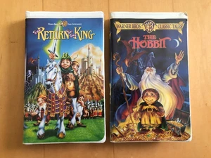 Der Hobbit & die Rückkehr des Königs Animated VHS - getestet und funktionsfähig - Bild 1 von 4