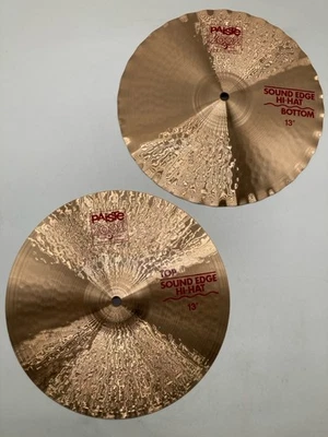 Paiste 2002 Sound Edge Hi-Hats 13 pulgadas (Par) (AP2044695) Foto 1 de 4