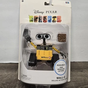 Disney Pixar Wall-E Deluxe Modellino Poseable di Thinkway Toys - Foto 1 di 6