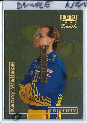 1996 Pinnacle Zenith 24KT Artist Proof Kenny Wallace #81 - Image 1 of 2