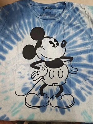 Disney Mickey Mouse Attitude галстук краситель синий размер 3x - Изображение 1 из 4