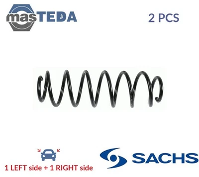 996 636 COIL SPRING PAIR SET REAR SACHS 2PCS FOR SEAT IBIZA III - Image 1 of 4