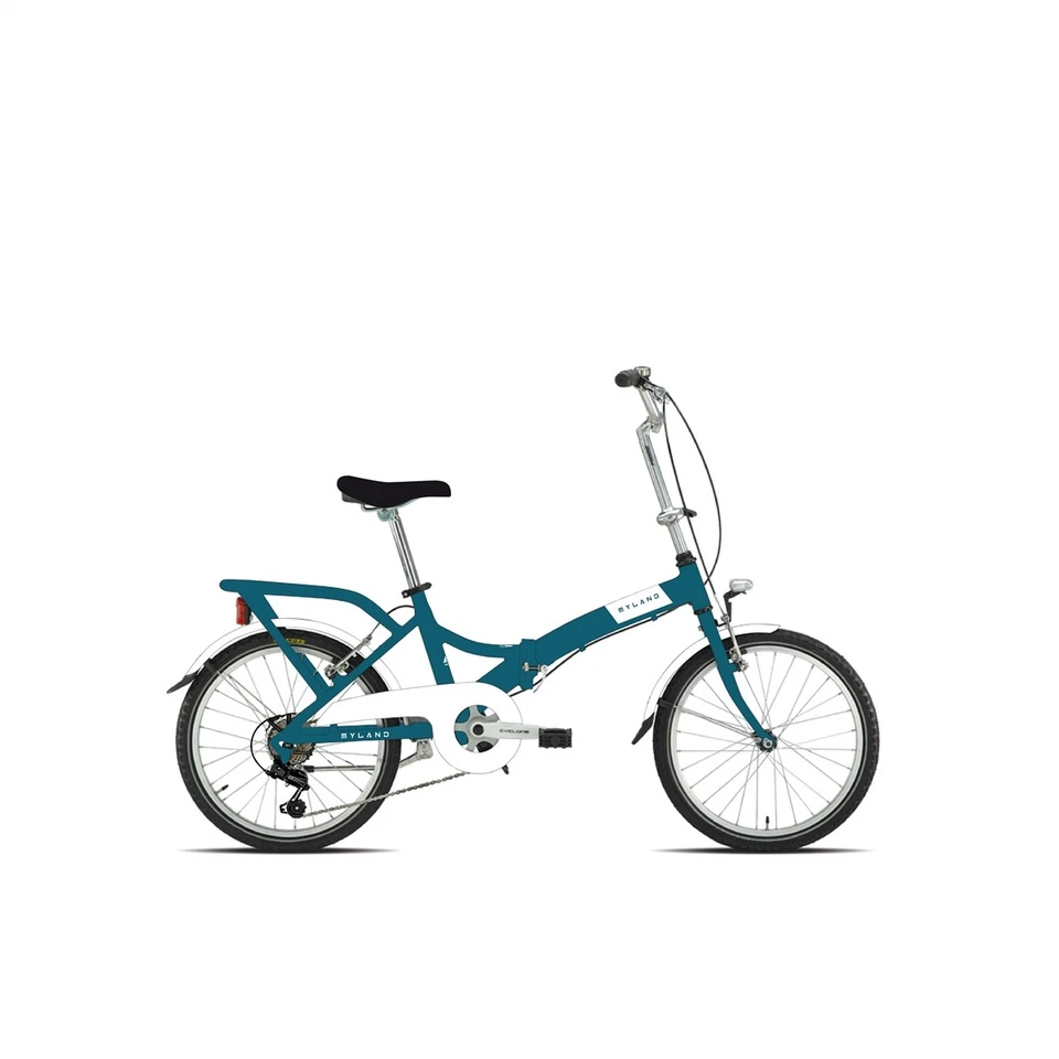 Faltbares Fahrrad Falt 20,2 Aluminium 20 6G Blau B02000007 MYLAND Stadt - Bild 1 von 1