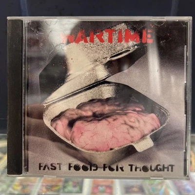 Fast Food for Thought [EP] by Wartime (CD, Jul-1994, Chrysalis Records) - Image 1 of 4
