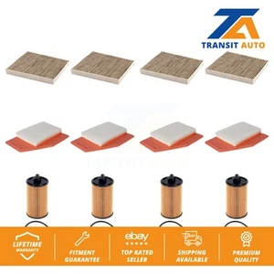 Air Cabin Engine Cartridge Oil Filters (12 Total) Kit For Chevrolet Malibu 1.8L - Picture 1 of 12