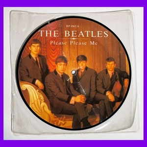 BEATLES UK 20th ANNIVERSARY 45 Picture Disc PLEASE PLEASE ME / ASK ME WHY - 7" - Picture 1 of 2
