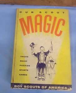 Vintage 1960 Cub Scout Magic Book - Boy Scouts of America - Tricks - Stunts - Picture 1 of 3