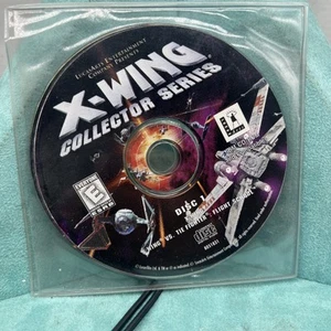 Star Wars X-Wing Collector Series PC Computer Game Discs 1 & 2 Plastic Sleeve - Picture 1 of 11
