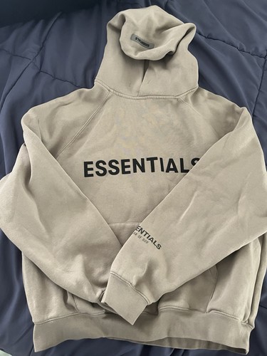 Felpa con cappuccio Essentials Fear of God colore oliva talpa abbronzatura taglia small!!️SPEDIZIONE IMMEDIATA!!️