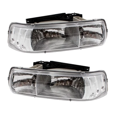 Fits 1999-2002 Silverado 1500 Headlight 16526134 2001-2002 Silverado 1500 HD - Image 1 of 4