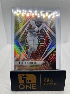 2020 Phoenix - Fire Burst Prizm - Alvin Kamara - Saints  - Image 1 of 2