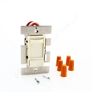 Eaton Lt Mandel Universal Schiebedimmer 120/277V LED CFL ELV INKL. HAL FLR SUF7-LA - Bild 1 von 5