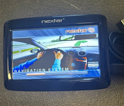 NEXTAR Q4-04Satellite Navigation 4.3”Touch Screen, MP3 Player, 2D/3D View, Works - Image 1 of 4