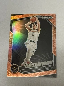 2024-25 Panini Prizm Black Basketball Prizm Christian Braun /225 Nuggets #186 - Picture 1 of 2