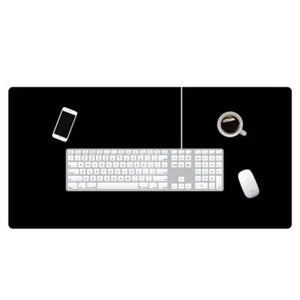 Large 80x40cm Waterproof Desk Mat - Non-Slip PU Leather Pad - Picture 1 of 19