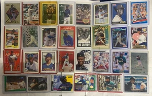 MIXED BRANDS KEN GRIFFEY JR. HOF BASEBALL LOT OF 30 Cards Insert Sp? You Get All - Picture 1 of 22