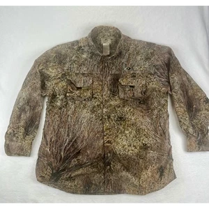 Mossy Oak Apparel Treklite L/S Shirt Hunting Camo Mens XL Button Up Vented - Picture 1 of 8