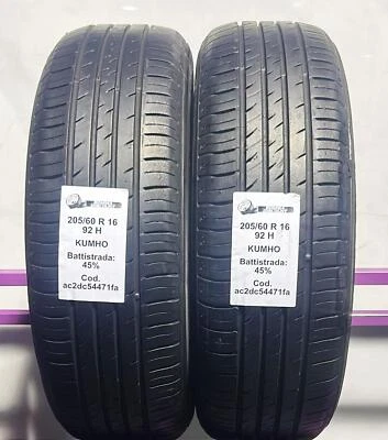 PNEU USAGÉ KUMHO ECOWING ES31 205/60 R16 92H ESTIVE - Photo 1/2