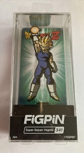 FIGPIN SUPER SAIYAN VEGETA #341 DRAGON BALL Z HARD CASE - Picture 1 of 2