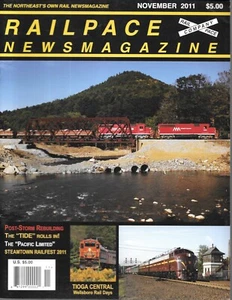 Railpace Nov 2011 Lackawanna Pacific Limited Tide Light Rail Flood Rebuilding - Bild 1 von 7