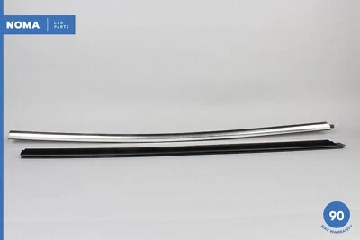 07-15 Jaguar XK XKR X150 conjunto de vedação de moldura de janela de porta de passageiro dianteiro direito fabricante de equipamento original - Imagem 1 de 4